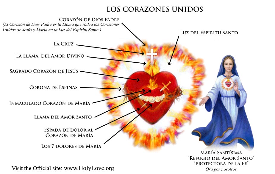 Los Corazones Unidos, Amor Santo, Holy Love