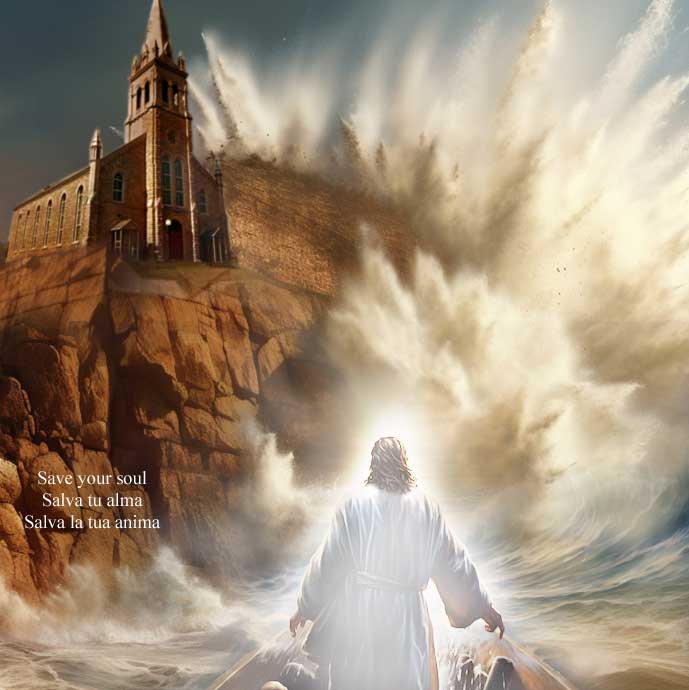Only the Church of Jesus Christ will emerge from the storm