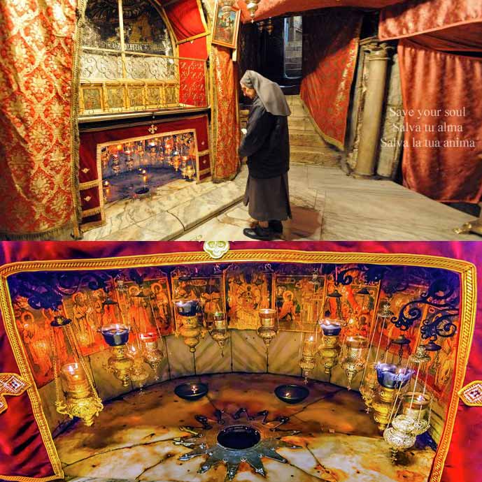 La Grotta della Natività di Betlemme